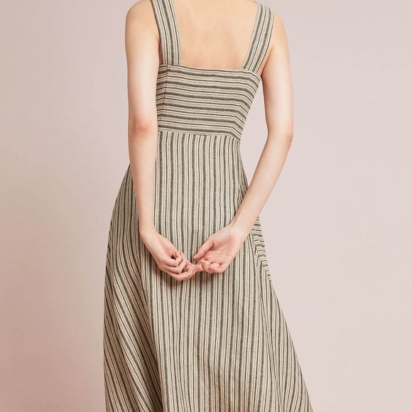 Edit Listing Anthropologie Eva Franco Stripe Utility Midi Dress - Picture 8 of 8